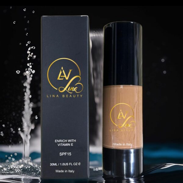 Glow foundation met vitamineE , SPF15